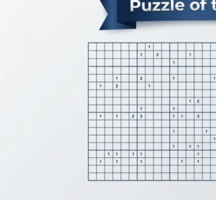 Highlighted logic grid puzzle of the week with subtle visual emphasis